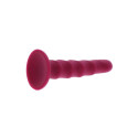 GET REAL - RIBBED DONG 12 CM RED 4 