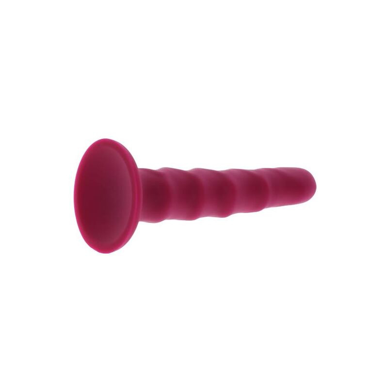 GET REAL - RIBBED DONG 12 CM RED 4 