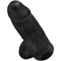 KING COCK - PÉNIS RÉALISTE CHUBBY 23 CM NOIR 2 