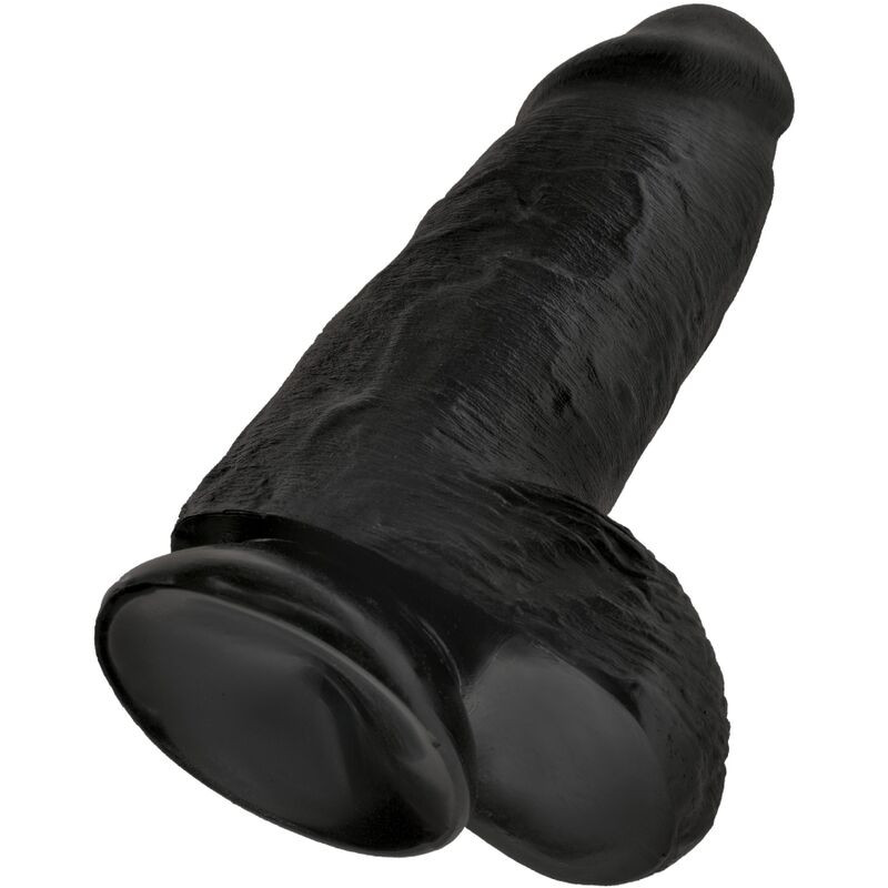 KING COCK - PÉNIS RÉALISTE CHUBBY 23 CM NOIR 3 