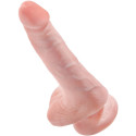 KING COCK - REALISTISCHER PENIS MIT EIER 13.5 CM LEICHT 2 