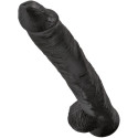 KING COCK - PENE REALISTICO CON SFERE 30.5 CM NERO 2 