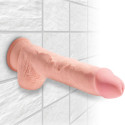 KING COCK - PENE REALISTICO CON SFERE 19.4 CM LEGGERO 3 