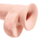 KING COCK - PENE REALISTICO CON SFERE 19.4 CM LEGGERO 4 