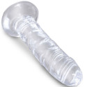 KING COCK - CLEAR PENE REALISTICO 15.5 CM TRASPARENTE 2 