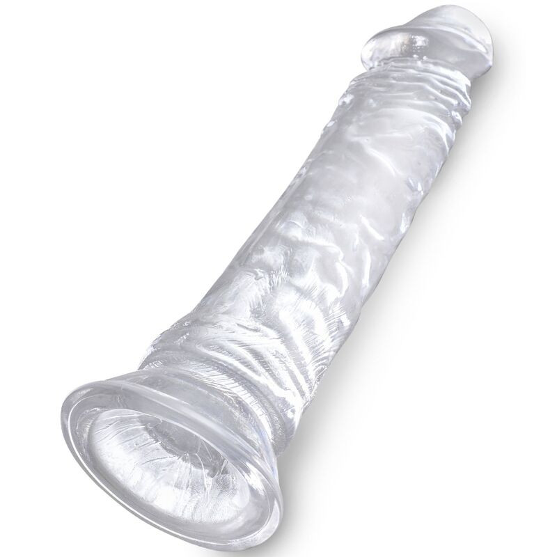 KING COCK - PÉNIS RÉALISTE CLAIR 19.7 CM TRANSPARENT 2 