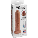 KING COCK - PENE REALISTICO NON TAGLIATO 17.8 CM CARAMELLO 2 