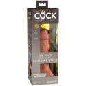 KING COCK - ELITE DILDO REALISTICO IN SILICONE 15.2 CM CARAMEL 5 