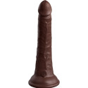 KING COCK - ELITE DILDO REALISTICO IN SILICONE 17.8 CM MARRONE 1 