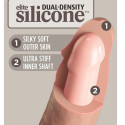 KING COCK - ELITE DILDO REALISTICO IN SILICONE 17.8 CM 2 