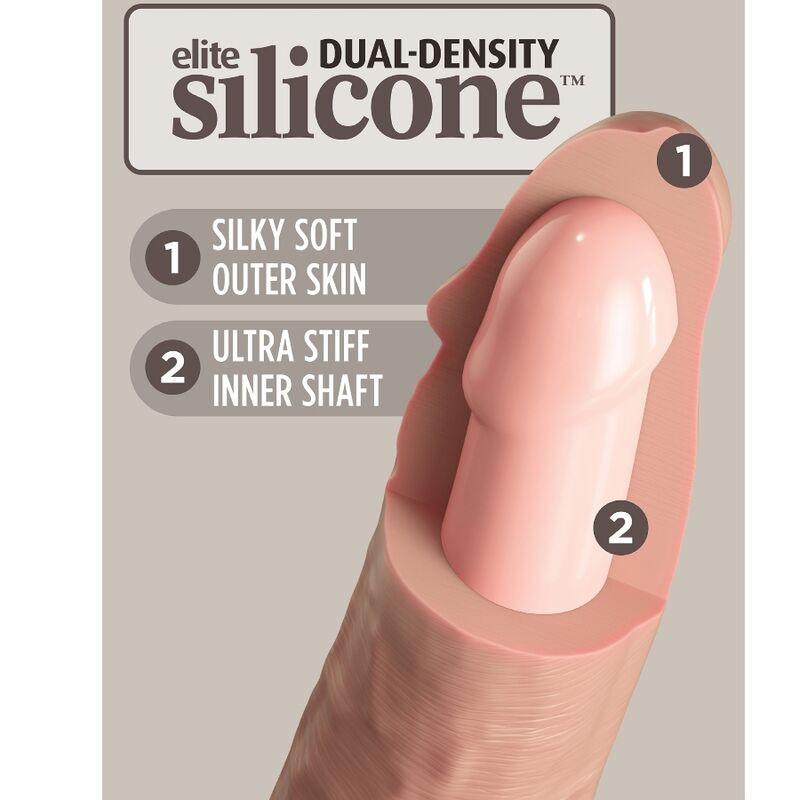 KING COCK - ELITE GODE RÉALISTE EN SILICONE 23 CM 3 