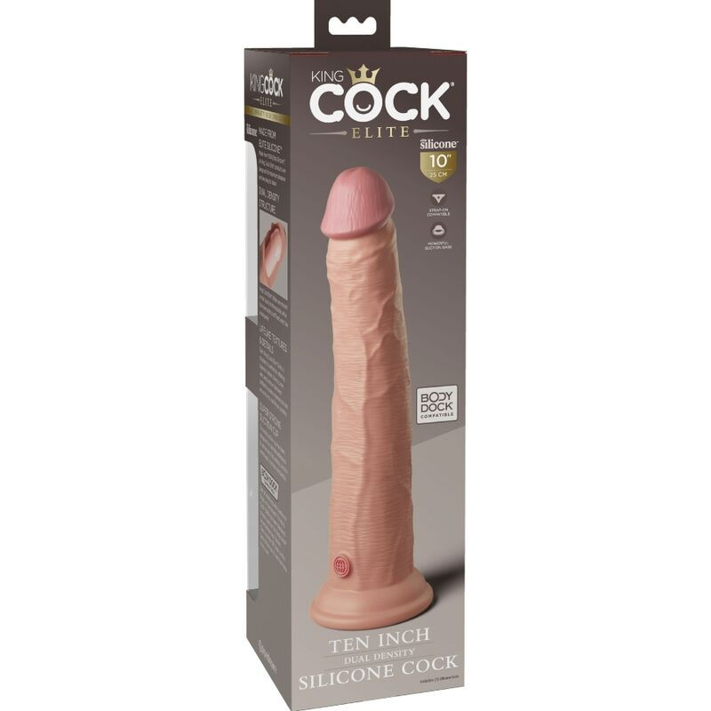 KING COCK - ELITE GODE RÉALISTE EN SILICONE 25.4 CM 5 