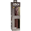 KING COCK - ELITE DILDO REALISTICO IN SILICONE 28 CM MARRONE 4 