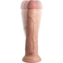 KING COCK - ELITE VIBRATORE DILDO REALISTICO E TELECOMANDO IN SILICONE 23 CM 4 