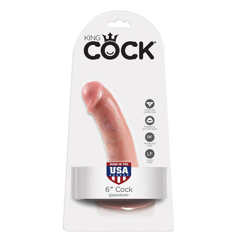 KING COCK - 6 HAHNFLEISCH 15.2 CM 1 