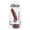 KING COCK - 7 GODE CHOCOLAT 17.8 CM 1 