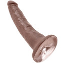 KING COCK - 7 DILDO CHOCOLATE 17.8 CM 4 