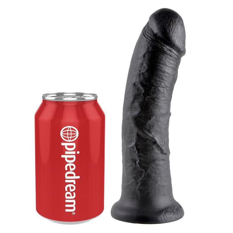 KING COCK - 8 DILDO SCHWARZ 20.3 CM 2 