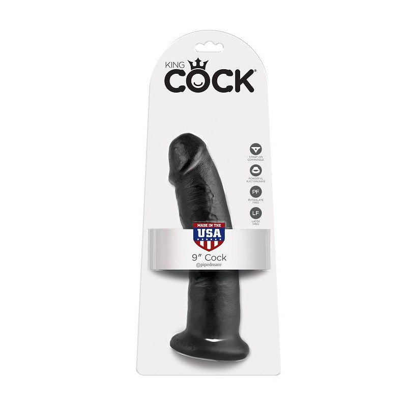 KING COCK - 9 GODE NOIR 22.9 CM 1 