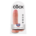 KING COCK - 8 DILDO FLEISCH MIT EIER 20.3 CM 1 