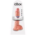 KING COCK - 10 DILDO FLESH CON SFERE 26.5 CM 1 