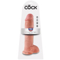 KING COCK - 11 DILDO FLESH WITH BALLS 28 CM 1 