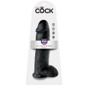 KING COCK - 12 DILDO SCHWARZ MIT EIER 30.48 CM 1 