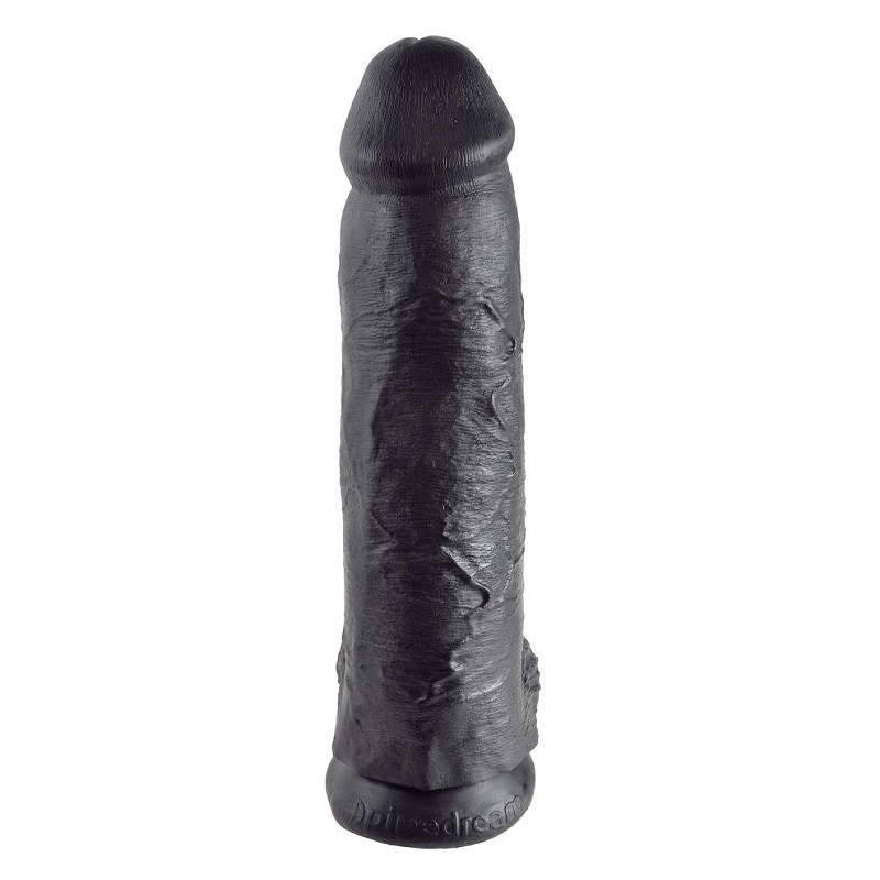 KING COCK - 12 DILDO NERO CON SFERE 30.48 CM 4 