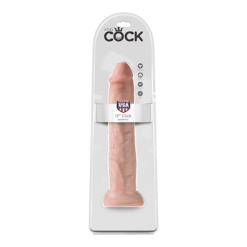 KING COCK - REALISTISCHER DILDO 33 CM 2 