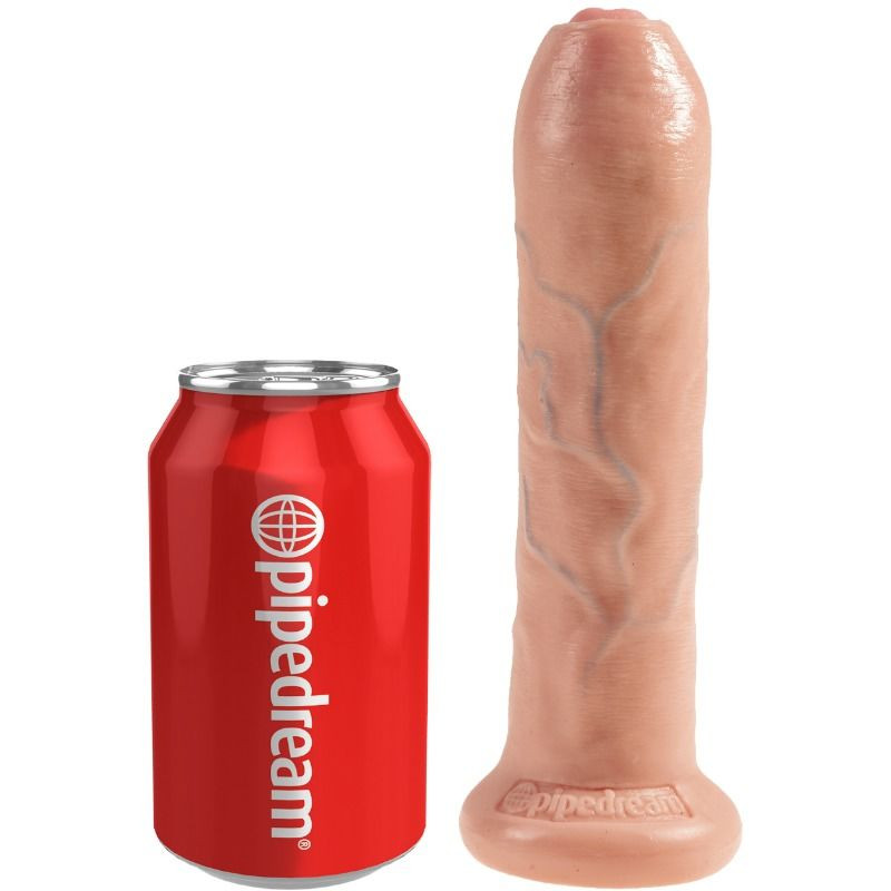 KING COCK - REALISTIC DILDO UNCUT FLESH 21 CM 2 