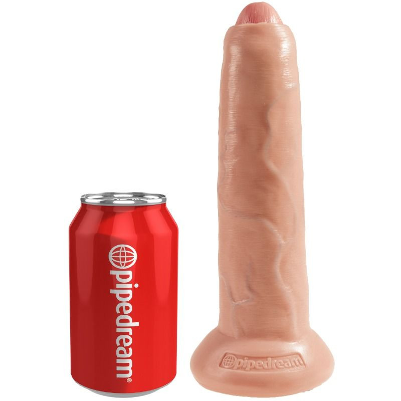 KING COCK - REALISTIC DILDO UNCUT FLESH 23 CM 2 