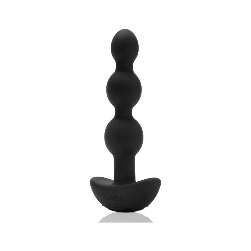 B-VIBE - TRIPLET ANAL REMOTE CONTROL BEADS BLACK 1 