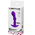 PRETTY LOVE - MASSAGER ANAL 12 MODES DE VIBRATION LILAS 3 