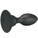 MR PLAY - ANAL PLUG WITH VIBRATION BLACK REMOTE CONTROL 5 