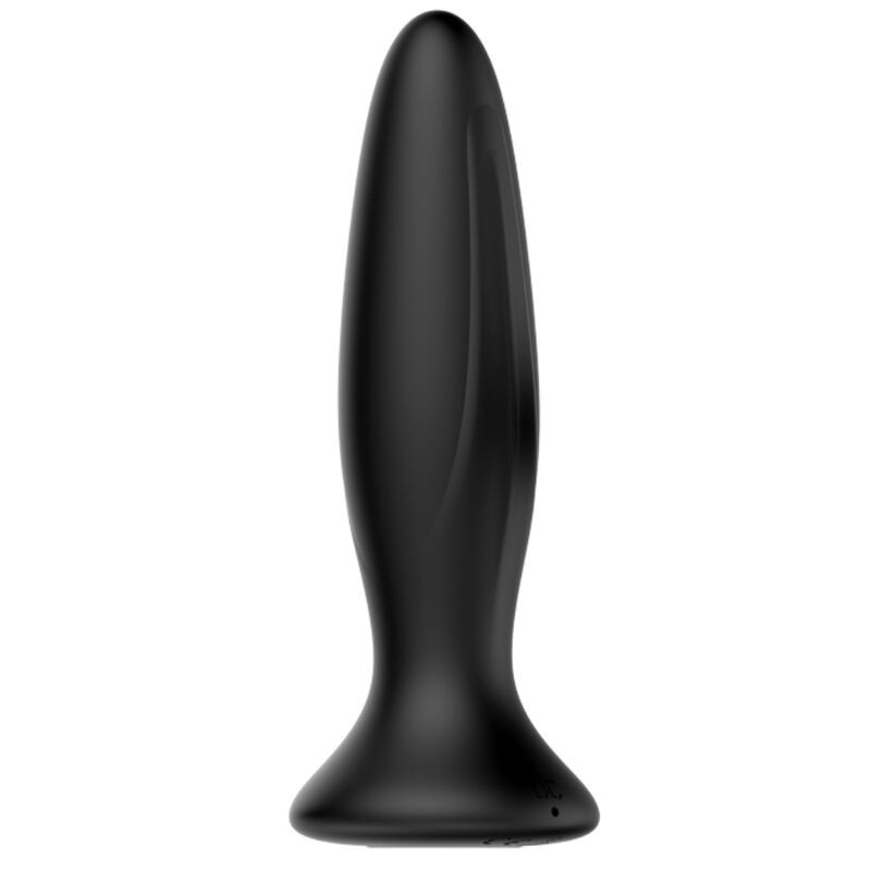 MR PLAY - WIEDERAUFLADBARER SCHWARZER VIBRATOR ANALSPLUG 1 