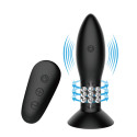 MR PLAY - PLUG WITH BLACK ROTATING BALLS REMOTE CONTROL 1 