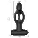 MR PLAY - PLUG ANAL EN SILICONE AVEC VIBRATION 4 