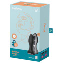 SATISFYER - ROTATOR PLUG 2+ VIBRIERENDE PLUGAPP SCHWARZ 4 