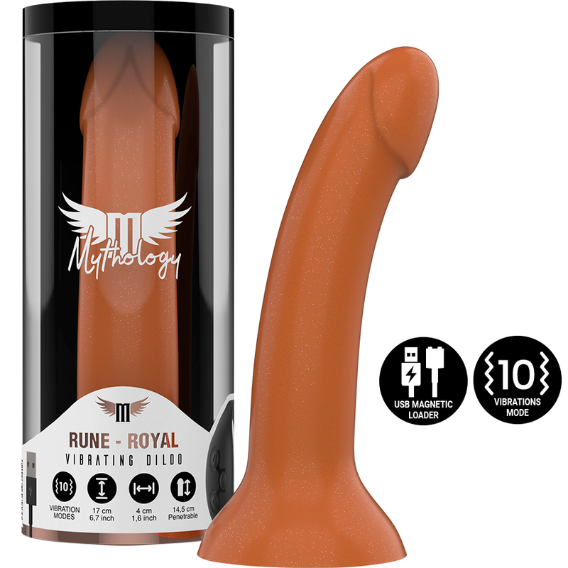 MYTHOLOGY - RUNE ROYAL DILDO M - VIBRATORE WATCHME TECNOLOGIA WIRELESS COMPATIBILE 2 