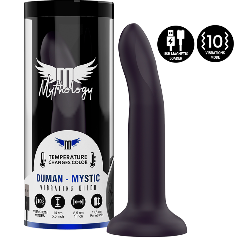 MYTHOLOGY DUMAN MYSTIC DILDO S - VIBRATOR WATCHME WIRELESS TECHNOLOGY COMPATIBLE 3 