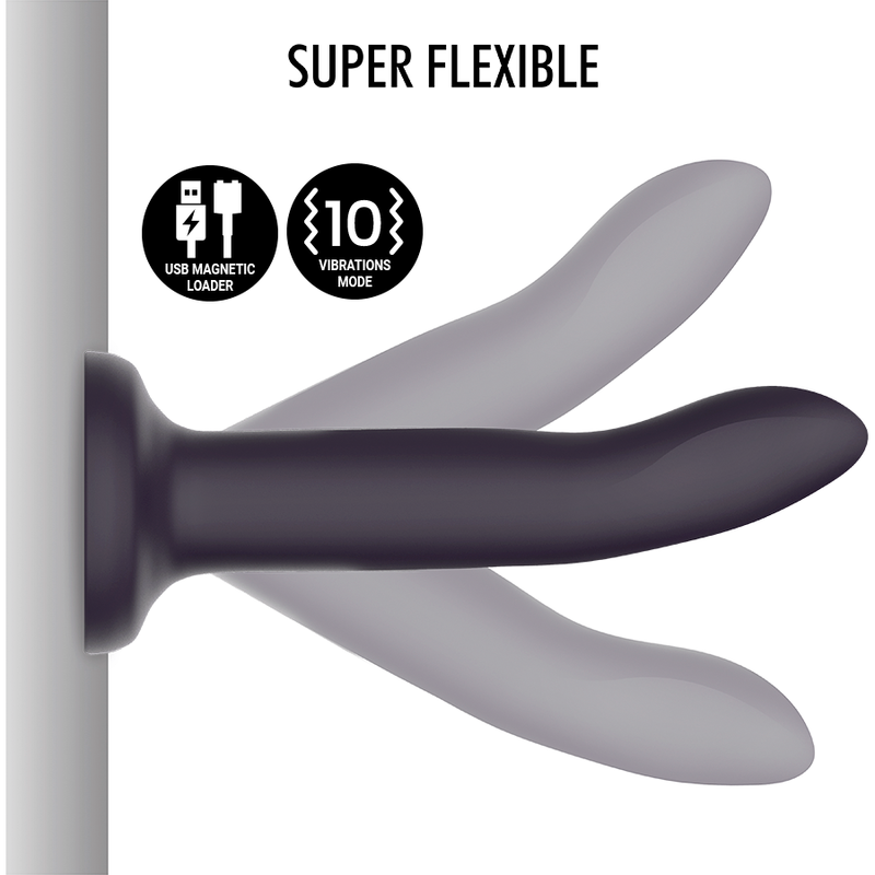 MYTHOLOGY DUMAN MYSTIC DILDO S - VIBRATEUR WATCHME TECHNOLOGIE SANS FIL COMPATIBLE 6 