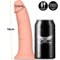 MYTHOLOGY - ASHER ORIGINAL DILDO S - VIBRATEUR COMPATIBLE AVEC LA TECHNOLOGIE SANS FIL WATCHME 4 