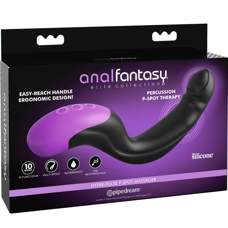 ANAL FANTASY ELITE COLLECTION - HYPER-PULSE P-POINT ANAL MASSAGER 3 