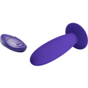 PRETTY LOVE - VIBRATEUR ANAL YOUTH PLUG TÉLÉCOMMANDE VIOLET 1 