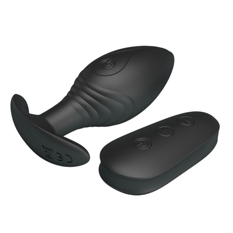 PRETTY LOVE - REGINA ANAL PLUG RECHARGEABLE VIBRATOR BLACK 4 