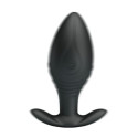 PRETTY LOVE - REGINA ANAL PLUG WIEDERAUFLADBARER VIBRATOR SCHWARZ 6 