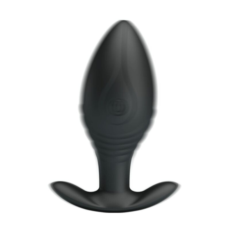 PRETTY LOVE - VIBRATEUR RECHARGEABLE REGINA ANAL PLUG NOIR 6 