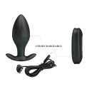 PRETTY LOVE - VIBRATEUR RECHARGEABLE REGINA ANAL PLUG NOIR 9 