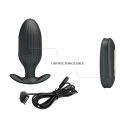 PRETTY LOVE - KELLY PLUG ANAL RECHARGEABLE VIBRATOR BLACK 9 