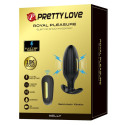 PRETTY LOVE - VIBRATORE ANALE RICARICABILE KELLY PLUG NERO 10 